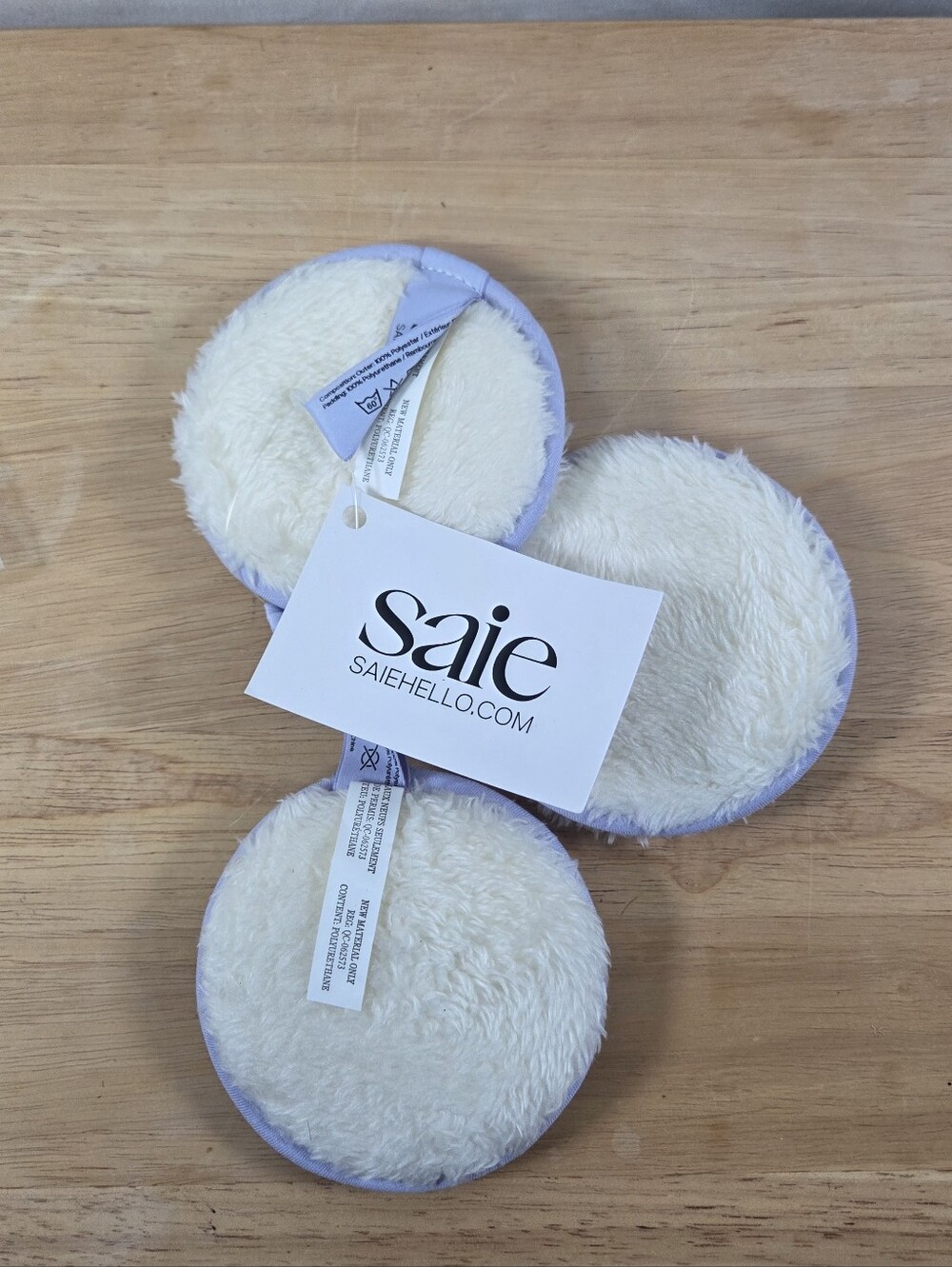 NWT Saie Beauty Rounds Reuseable Washable Environmental Friendly